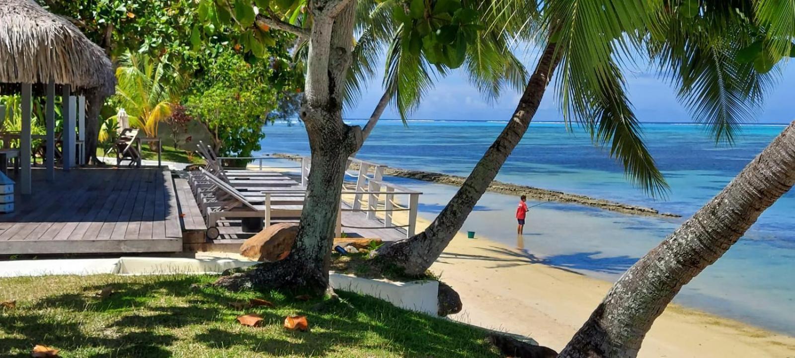Moorea Island Beach Hotel ภายนอก รูปภาพ